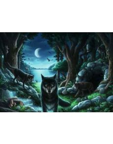 Escape puzzle - Histoires de loups - Jeu Ravensburger