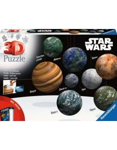 Puzzle 3D - Système stellaire Star Wars