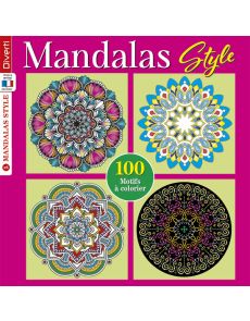 Mandalas Style n°5 - 100 motifs à colorier