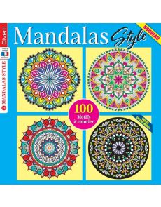 Mandalas Style n°6 - 100 motifs à colorier