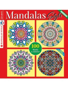 Mandalas Style n°7 - 100 motifs à colorier