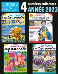 Collection 2023 complète - Editions du Chevalet - Numéros 10, 11, 12 et hors-série n°1