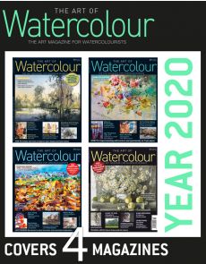 4 Magazines The Art of Watercolour - Discount Collection YEAR 2020
