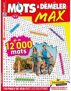 Mots à démêler MAX n°8 - Grand format