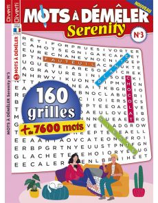 160 grilles de Mots à Démêler Serenity 3