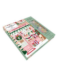 Mon kit : La jolie boutique de Noël peinture au numéro