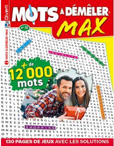 Mots à démêler MAX n°10 - Grand format