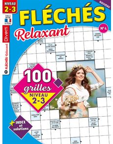 Magazine Fléchés Relaxant 04 - 100 grilles Niveau 2-3