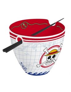 ONE PIECE - Bol à ramen avec baguettes