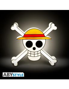 Lampe One Piece Skull – Emblème pirate lumineux – 20 × 6 × 21 cm Lampe One Piece Skull – Emblème pirate lumineux – 20 × 6 × 21 cm