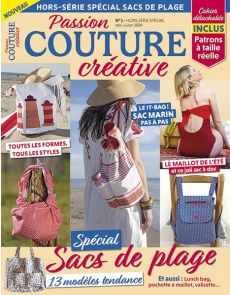 Sacs et accessoires de plage - Passion Couture créative hors-série 2024