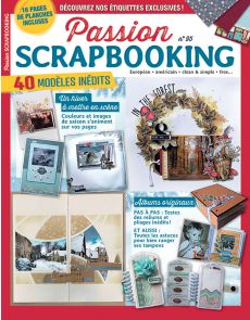 Passion Scrapbooking 95 - En bonus : 16 planches de papiers créatifs