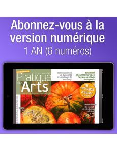 Abonnement à la Version numérique (1 AN) au magazine Pratique des Arts