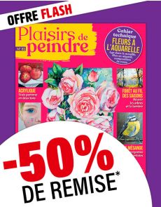 1 AN d'abonnement à Plaisirs de Peindre à -50%