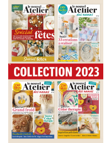 Collection 2023 complète - L'ATELIER des NANAS : 4 numéros collectors Collection 2023 complète - L'ATELIER des NANAS : 4 numéros collectors
