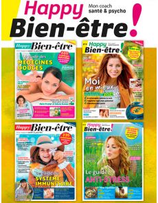 Collection 2021 Happy Bien-être - 4 revues