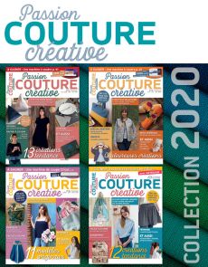 Collection 2020 complète - Passion COUTURE Créative : 4 numéros collectors