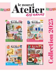Collection 2025 complète - LE NOUVEL ATELIER des NANAS : 4 numéros collectors Collection 2025 complète - LE NOUVEL ATELIER des NANAS : 4 numéros collectors