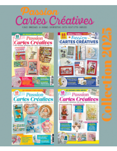 Pack PASSION CARTES CRÉATIVES collection 2025 - 4 numéros