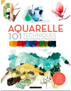 Aquarelle - 101 techniques pour apprendre et progresser