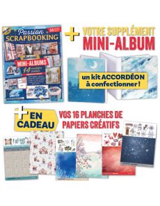 Spécial MINI-ALBUMS Scrapbooking - Hors-série 2024