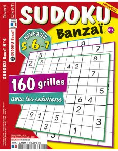 Sudoku Banzaï 04 - Niveaux 5-6-7