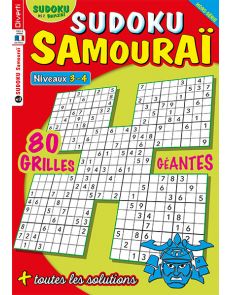 Sudoku Samouraï - Hors-série 02 Sudoku Banzaï - Grilles Géantes