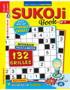 Sukoji Book n°7 - Niveaux facile et moyen