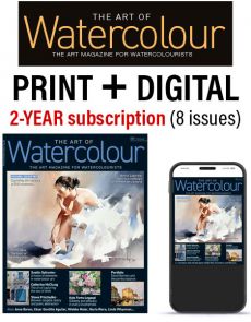 PRINT + DIGITAL 2-year subscription - The Art of Watercolour magazine