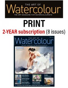 2-year Subscription - PRINT Edition - The Art of Watercolour magazine