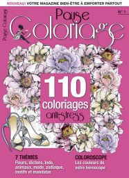 Pause Coloriage n°1 - 110 coloriages anti-stress