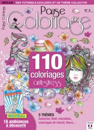Livre de coloriage anti stress