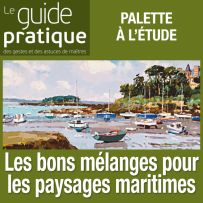 Les bons mélanges pour les paysages maritimes à l'huile - Guide Pratique Numérique