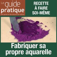 Fabriquer sa propre aquarelle à partir de pigments - Guide Pratique Numérique
