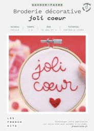 Kit Broderie Joli Cœur - French Kits
