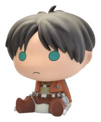 Figurine Tirelire Chibi Attaque des Titans 14 cm - Eren Jäger Achat Produit 3521320800745 