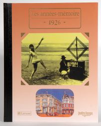 Les années mémoire - 1926 - Editions Notre Temps - Achat livre sur Divertistore