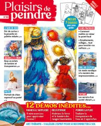 Plaisirs de Peindre 101 - Couleurs et émotions : l’art de peindre avec le cœur - couverture
