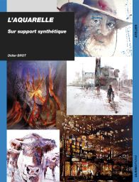 aquarelle support synthetique