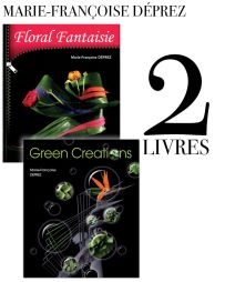 Marie-Françoise Déprez : 2 livres Florale Fantaisie et Green Creations