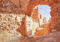 Carnet de voyage MAROC Vallée de l'Ounila par l'artiste François Beaumont