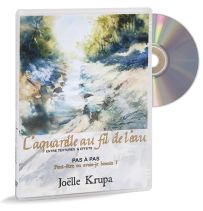 Joëlle Krupa Astruc DVD L'aquarelle au fil de l'eau - Entre textures et effets