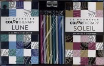 Colortherapy, le coffret Lune & Soleil - Avec 8 crayons de couleur métallisés, 50 cartes à colorier, 1 taille-crayon - Éditions Marabout