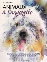 livre animaux à l'aquarelle 9782756537375
