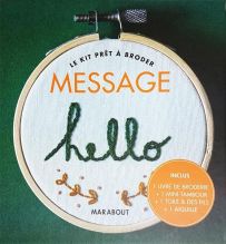 Kit prêt à broder - Message 9782501131278