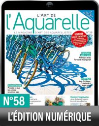 magazine L'Art de l'Aquarelle n°58 en version digitale