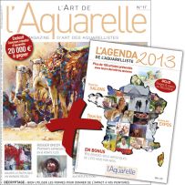 L'Art de l'Aquarelle n°17 + l'AGENDA 2013