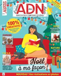 ADN l'Atelier Des Nanas n°6 spécial Noël : créez sans rien dépenser.