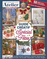 Déco de Noël, DIY et idées créatives : découvrez le hors-série du Nouvel Atelier des Nanas spécial Noël, avec plein d’inspirations pour les fêtes. Achat magazine sur Divertistore.com
