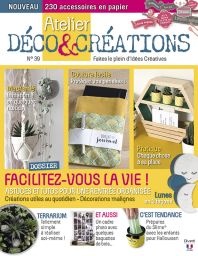 Magazine Atelier déco et créations numéro 39